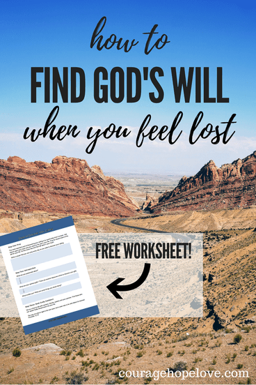 How to Find God’s Plan When You Feel Lost
