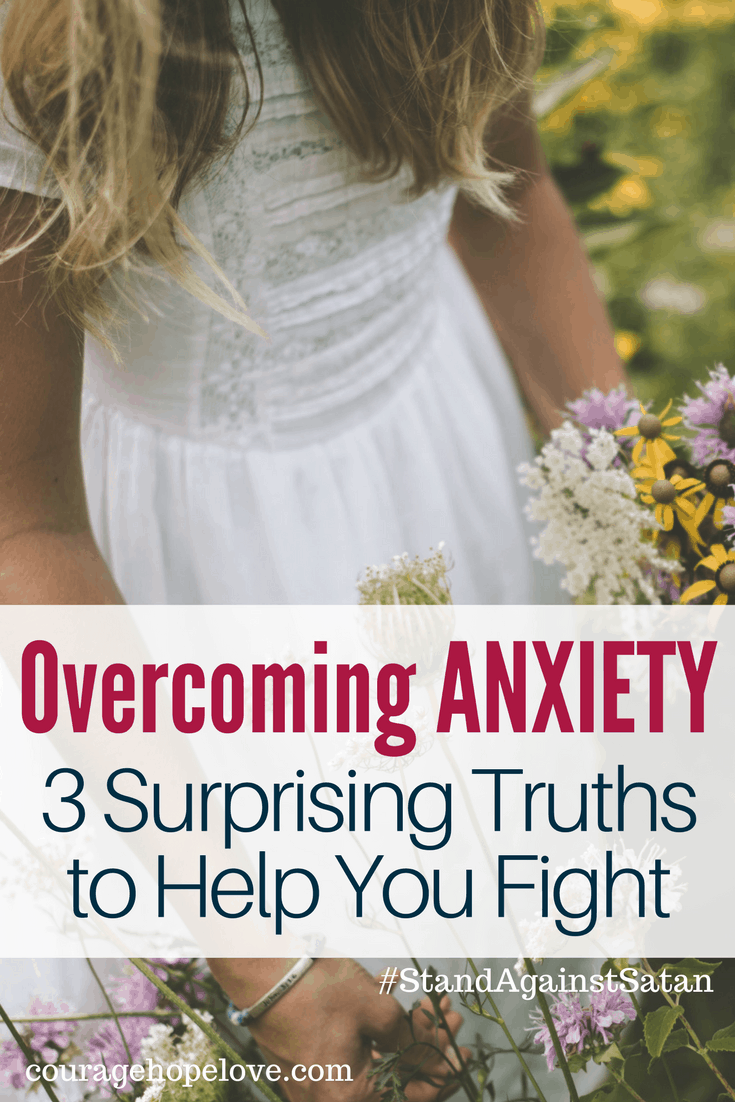 Overcoming anxiety is possible. Satan wants to convince you of these 3 lies. But it's time to take a stand against Satan and learn the truth to overcome.