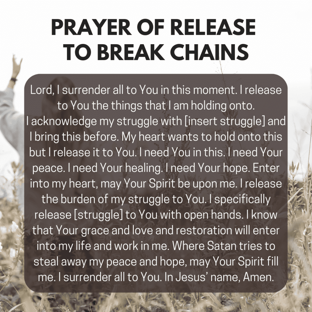 Prayers of Release